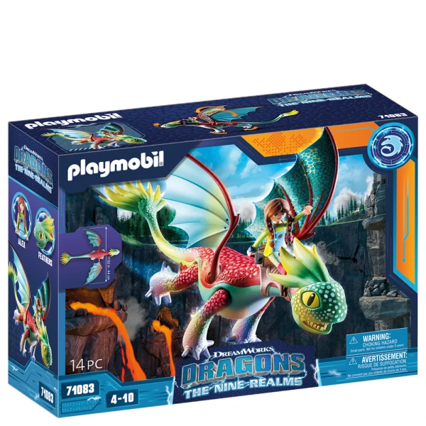 PLAYMOBIL DRAGONS THE NINE REALMS FEATHERS & ALEX
