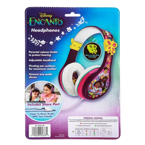 EKIDS ENCANTO YOUTH HEADPHONES FOR KIDS 