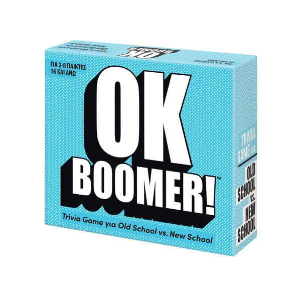 AS GAMES BOARD GAME OK BOOMER - FOR AGES 16+ AND 2-8 PLAYERS