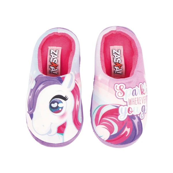 ΠΑΙΔΙΚΕΣ ΠΑΝΤΟΦΛΕΣ ΜΕ ΣΟΛΑ ΡΟΖ UNICORN