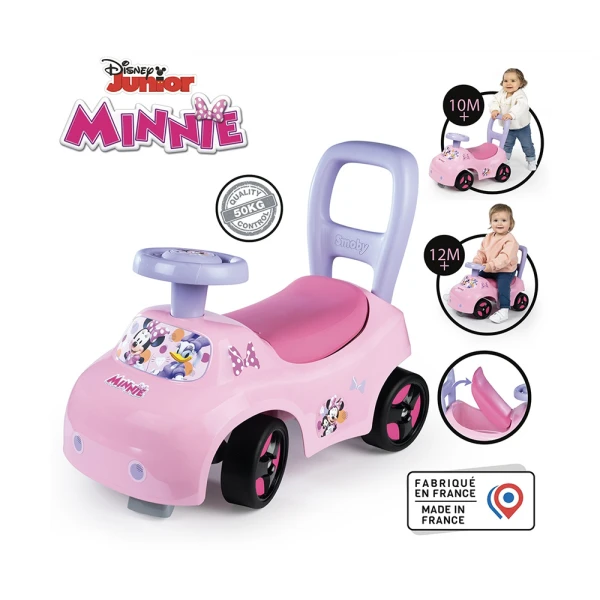 SMOBY AUTO RIDE-ON MINNIE