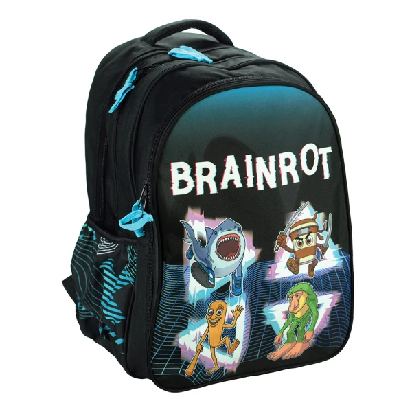 PRIMARY SCHOOL OVAL BACKPACK TOIKIDO BRAINROT