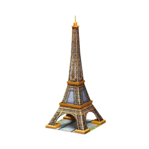 PUZZLE 3D RAVENSBURGER famous buildings The Eiffel Tower 216 PCS 