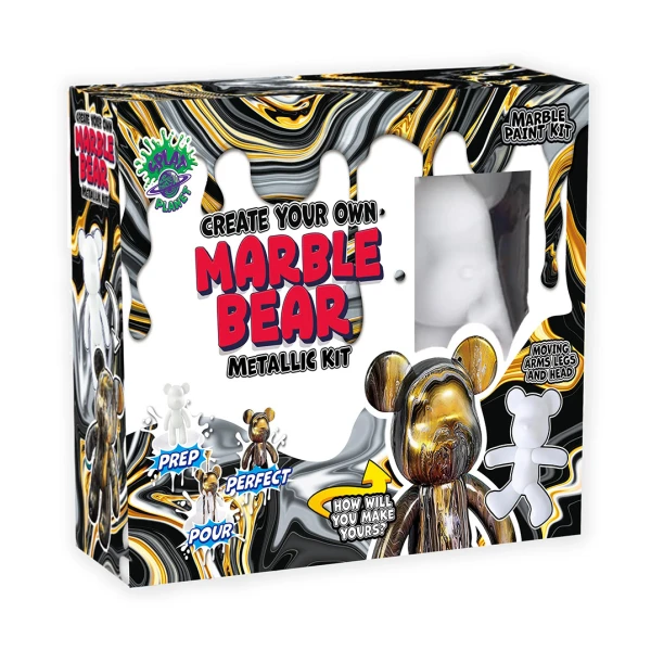 SPLAT PLANET CREATE KIT METAL MARBLE BEAR