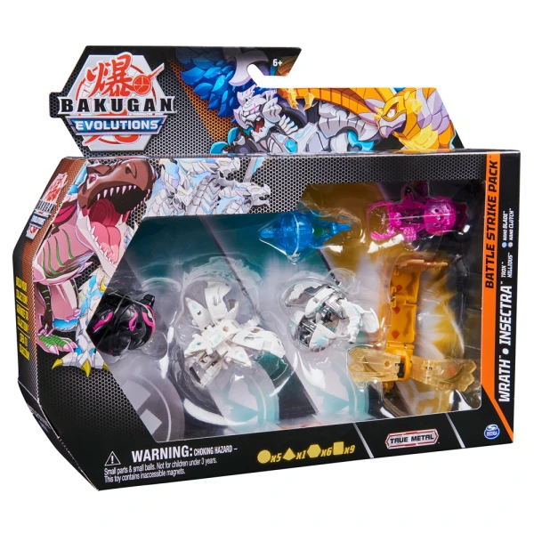BAKUGAN EVOLUTIONS ΚΑΙ ΣΕΤ ΜΑΧΗΣ X6