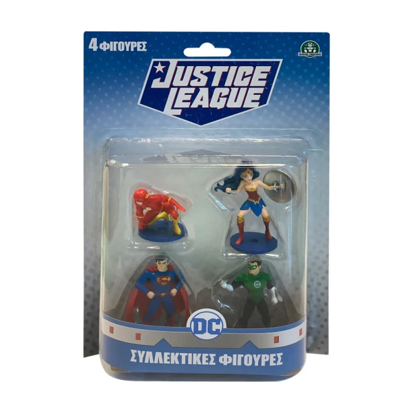 JUSTICE LEAGUE 4PACK FIGURES - SEVERAL DESIGNS