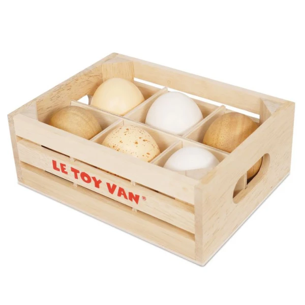 LE TOY VAN HONEYBAKE EGG CRATE SET OF 6 16x12x6 cm.