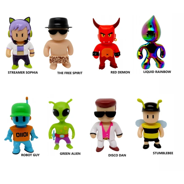 STUMBLE GUYS SERIES 2 3D MINI FIGURES SURPRISE IN FOIL BAG