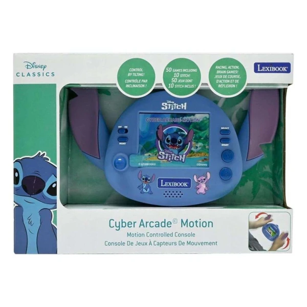 LEXIBOOK ΗΛΕΚΤΡΟΝΙΚΗ ΚΟΝΣΟΛΑ CYBER ARCADE DISNEY STITCH