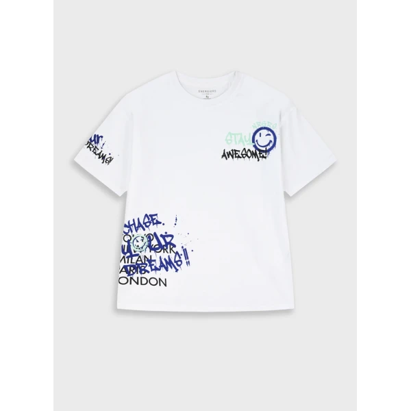 ENERGIERS BLOUSE BOY WHITE