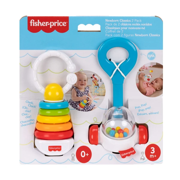 FISHER PRICE ΚΟΥΔΟΥΝΙΣΤΡΕΣ ΚΛΑΣΙΚΑ ΠΑΙΧΝΙΔΙΑ ΣΕΤ ΤΩΝ 2