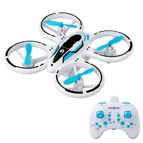 SILVERLIT FLYBOTIC RADIO CONTROL DRONE NEON STUNT FOR AGES 8+