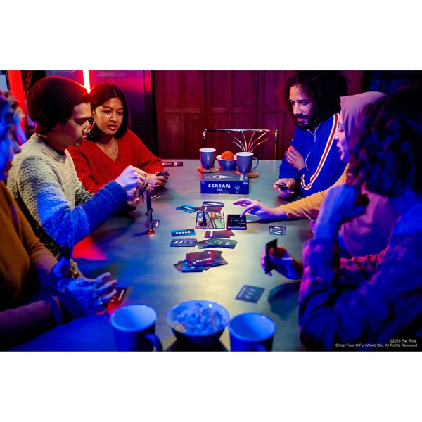 AS GAMES BOARD GAME SCREAM FOR AGES 18+ AND 3-8 PLAYERS
