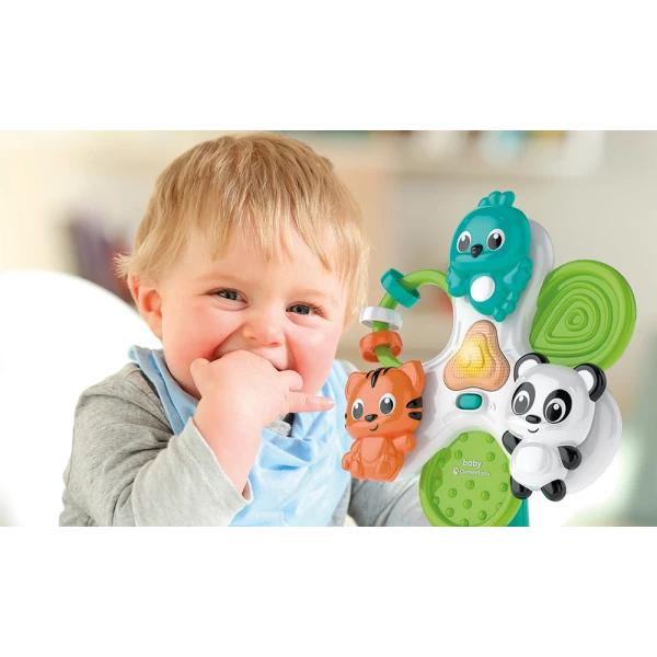BABY CLEMENTONI ΒΡΕΦΙΚΟ ΠΑΙΧΝΙΔΙ ΖΩΑΚΙΑ ΣΤΟ ΚΑΡΟΥΖΕΛ ΓΙΑ 6-36 ΜΗΝΩΝ
