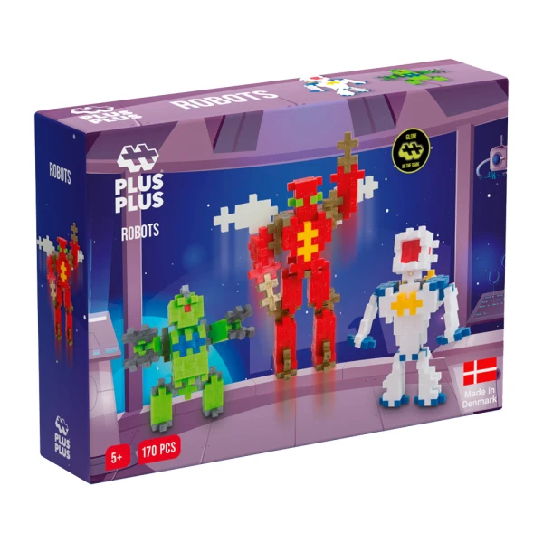 PLUS PLUS LEARN TO BUILD ROBOTS 170 pcs.