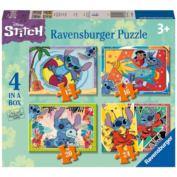 RAVENSBURGER ΠΑΖΛ 12-16-20-24 τεμ. STITCH