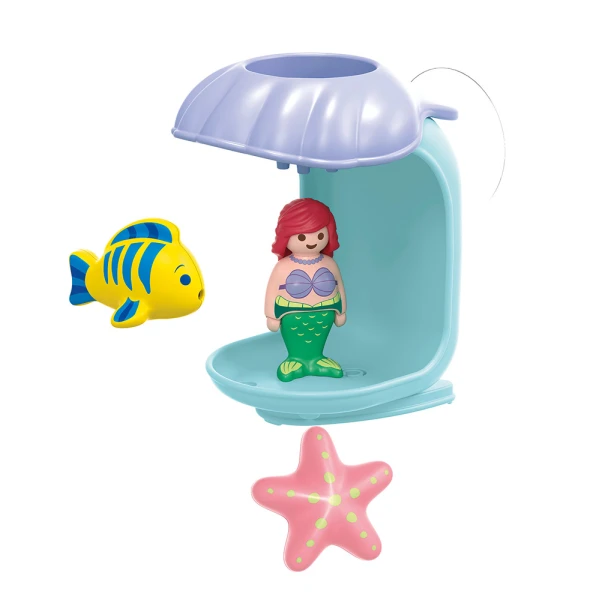 PLAYMOBIL JUNIOR & DISNEY ARIEL\'S SHELL SHOWER
