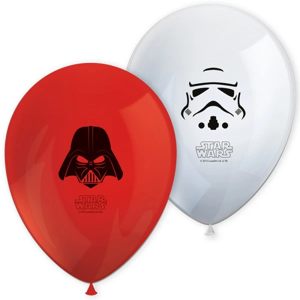 11\'\' BALLOONS 8 pcs STAR WARS FINAL BATTLE