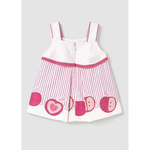 MAYORAL DRESS EDGING PINK INTENSE