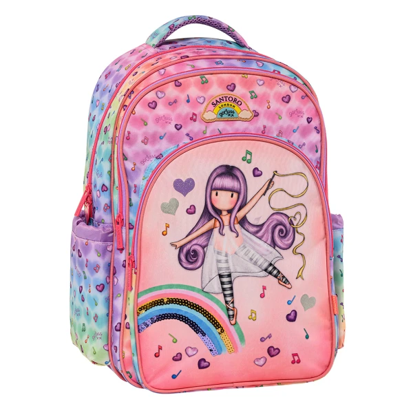 GORJUSS MULTI-COMPARTMENT BACKPACK LITTLE DANCER
