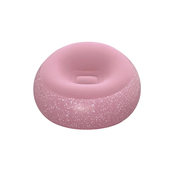 BESTWAY INFLATABLE CHAIR 112X112X66 cm INFLATE A CHAIR PINK