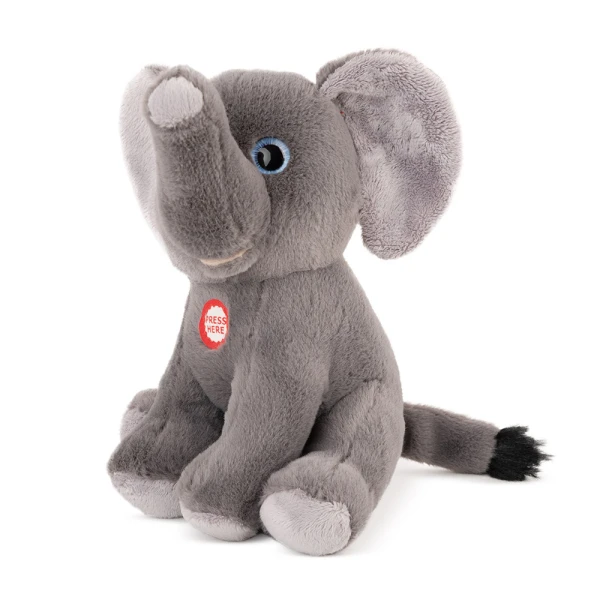 AMEK PLUSH ELEPHANT 20 cm WITH SOUND