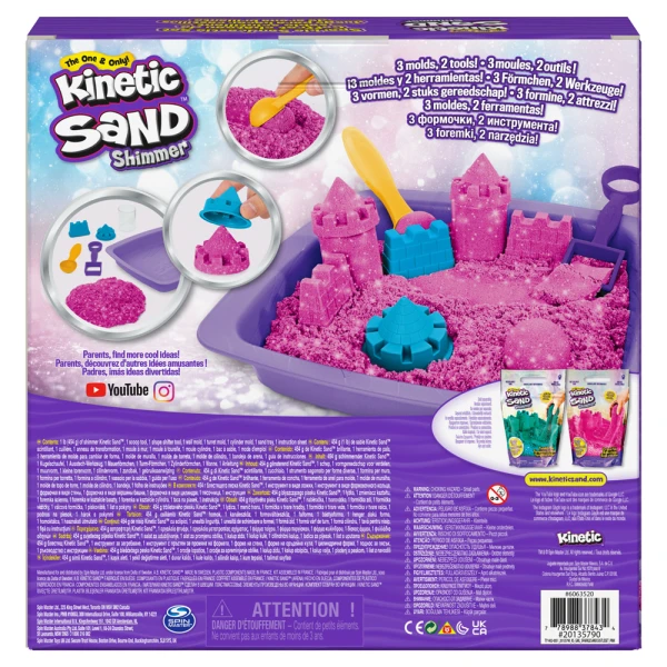 KNS KINETIC SAND GLITTER PINK