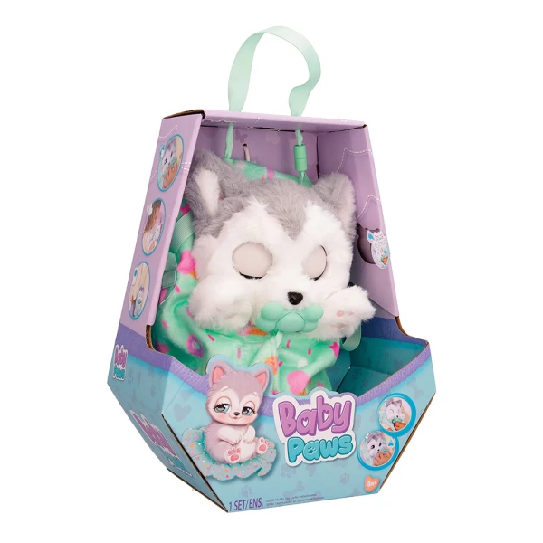 BABY PAWS PLUSH INTERACTIVE HUSKY PUPPY 