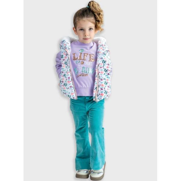 ENERGIERS TROUSERS GIRL BEBE PISTACHIO GREEN