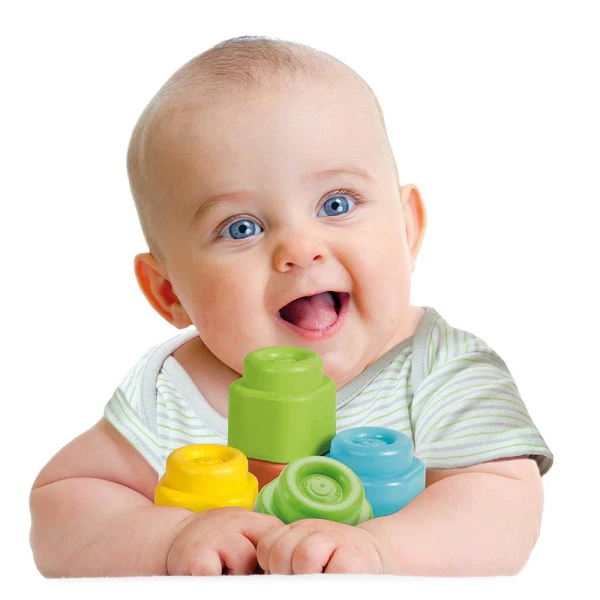 SOFT CLEMMY TOUCH & PLAY SOFT PREMIUM BLOCKS 10 pcs FOR 6-36 MONTHS