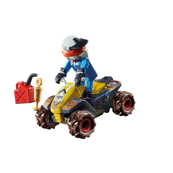 PLAYMOBIL CITY ACTION ΟΔΗΓΟΣ ΑΓΩΝΩΝ ΜΕ ΓΟΥΡΟΥΝΑ 4Χ4