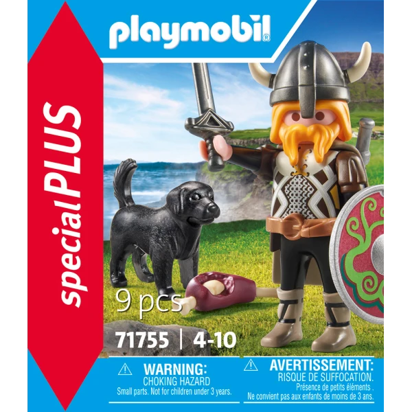 PLAYMOBIL SPECIAL PLUS VIKING WITH GUARD DOG