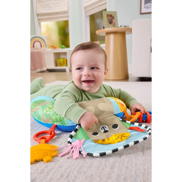 FISHER PRICE ACTIVITY PILLOW WITH BEAR