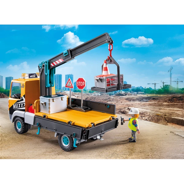 PLAYMOBIL ACTION HEROES ΦΟΡΤΗΓΟ ΜΕ ΓΕΡΑΝΟ