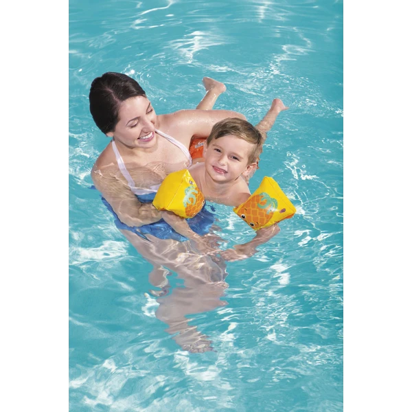 BESTWAY INFLATABLE ARM BANDS 23X15 cm FRUITS - PINEAPPLE