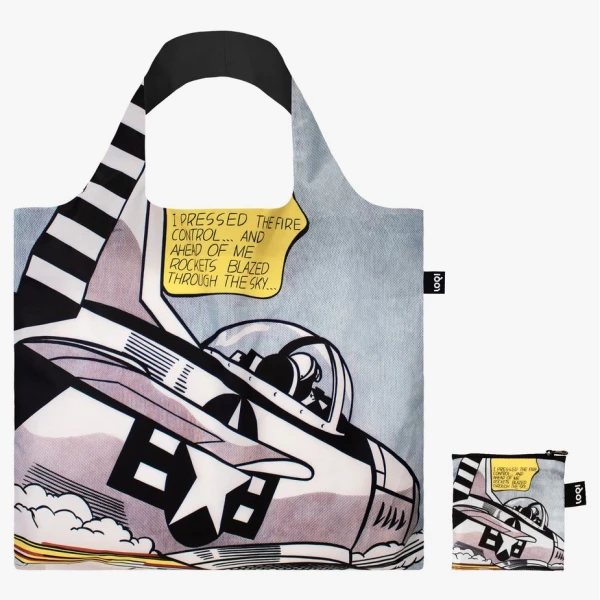 LOQI ΤΣΑΝΤΑ TOTE ΑΝΑΚΥΚΛΩΜΕΝΗ - ROY LICHTENSTEIN WHAAM!