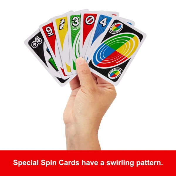 FAMILY TABLE GAME UNO SPIN