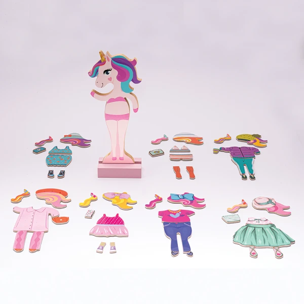 MAGNET BOX FANTASY DREAMS DRESS-UP 46 ΕΚΠΑΙΔΕΥΤΙΚΟΙ ΞΥΛΙΝΟΙ ΜΑΓΝΗΤΕΣ ΓΙΑ 3+ ΧΡΟΝΩΝ