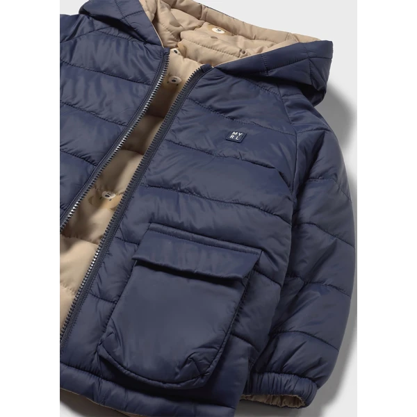 MAYORAL JACKET SOFT REVERSIBLE BLUE 