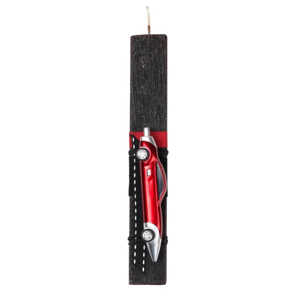 UNIKER HANDMADE CANDLE PEN RED CAR