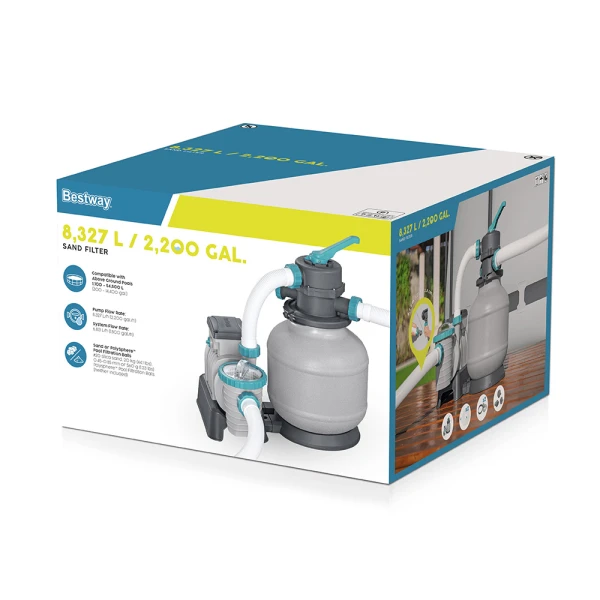 BESTWAY SAND FILTER PUMP 8324L/2200GAL 