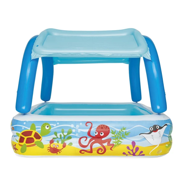 BESTWAY CANOPY PLAY POOL 140X140X114 cm 