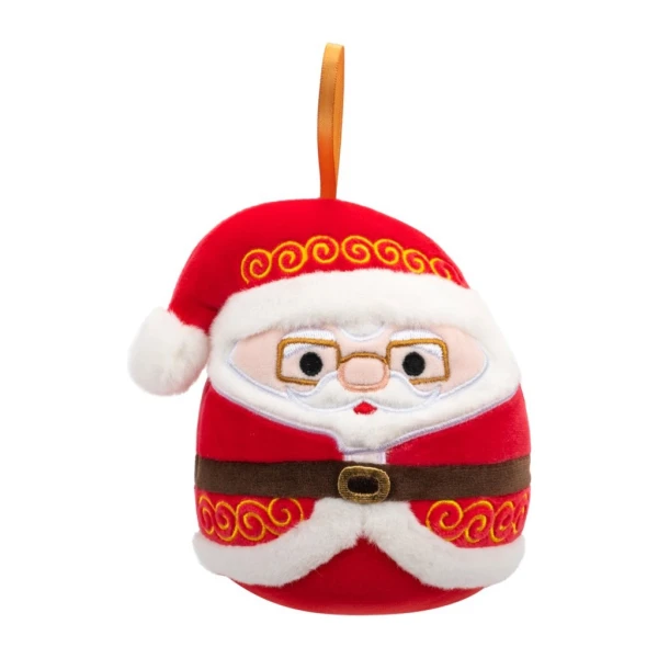 SQUISHMALLOWS XMAS PLUSH ORNAMENT 10 cm - NICK THE SANTA CLAUS