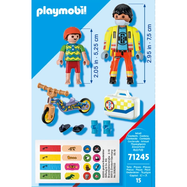 PLAYMOBIL CITY LIFE ΔΙΑΣΩΣΤΗΣ ΜΕ ΠΑΙΔΑΚΙ