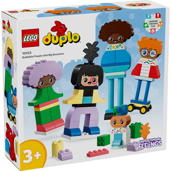 LEGO® DUPLO® TOWN ΚΑΤΑΣΚΕΥΑΣΙΜΑ ΆΤΟΜΑ ΜΕ ΜΕΓΑΛΑ ΣΥΝΑΙΣΘΗΜΑΤΑ