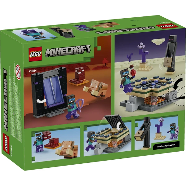 LEGO® MINECRAFT® NETHER & END PORTAL JOURNEY