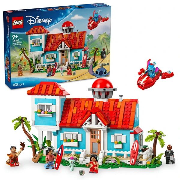 LEGO® DISNEY ΛΙΛΟ ΚΑΙ ΣΤΙΤΣ – ΤΟ ΠΑΡΑΛΙΑΚΟ ΣΠΙΤΙ