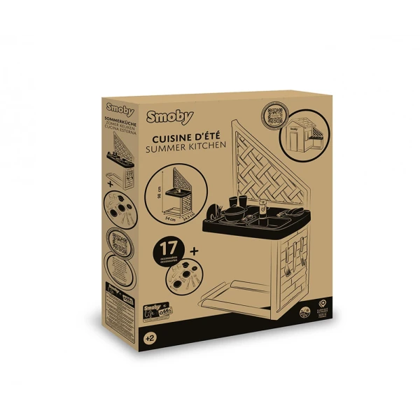 SMOBY ΚΑΛΟΚΑΙΡΙΝΗ ΚΟΥΖΙΝΑ ΜΕ ΑΞΕΣΟΥΑΡ