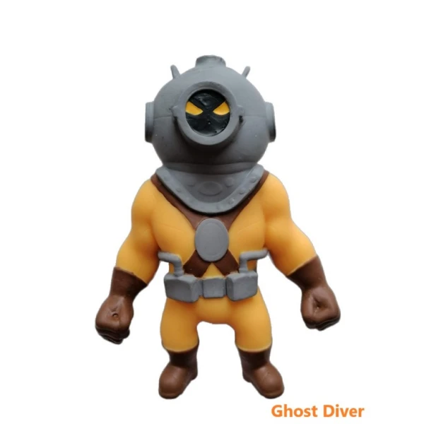 MONSTERFLEX SERIES 4 MONSTER FIGURES - 14 DESIGNS