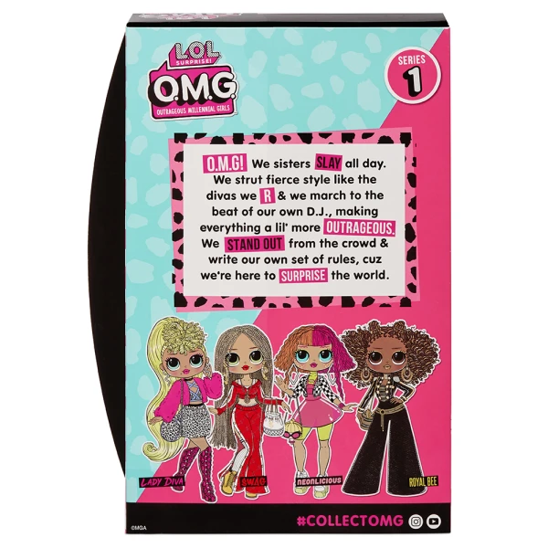 LOL SURPRISE OMG DOLL - LADY DIVA